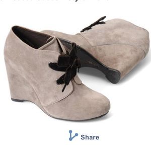 Born Crown Kensi Sasso Wedge Bootie